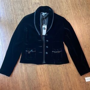 Mac & Jac velvet jacket
